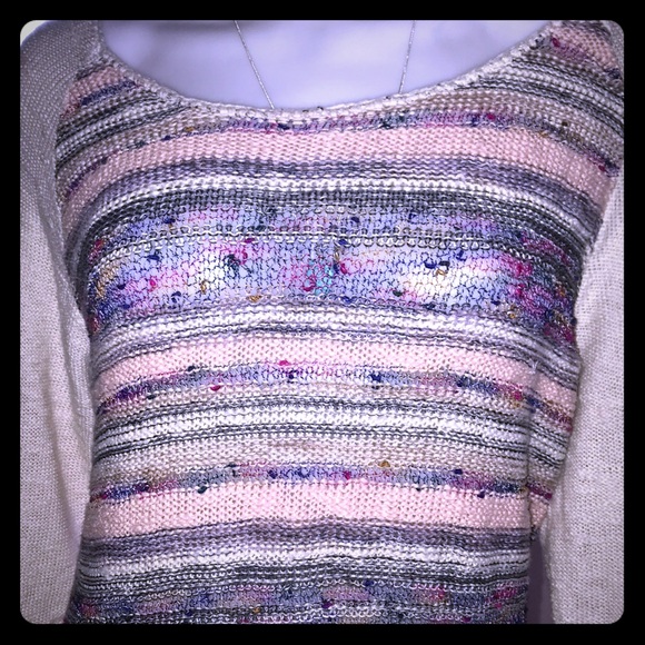 🐒AMERICAN RAG BOHO SWEATER🐒 - Picture 2 of 4